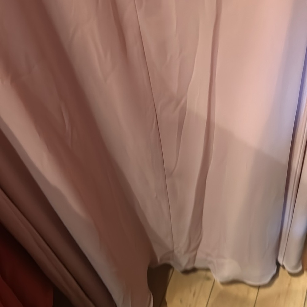 (NWOT) Pink chiffon dress size 2X - Picture 13 of 17